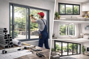 Jasa Jendela Aluminium Tangerang Sliding, Swing & Minimalis